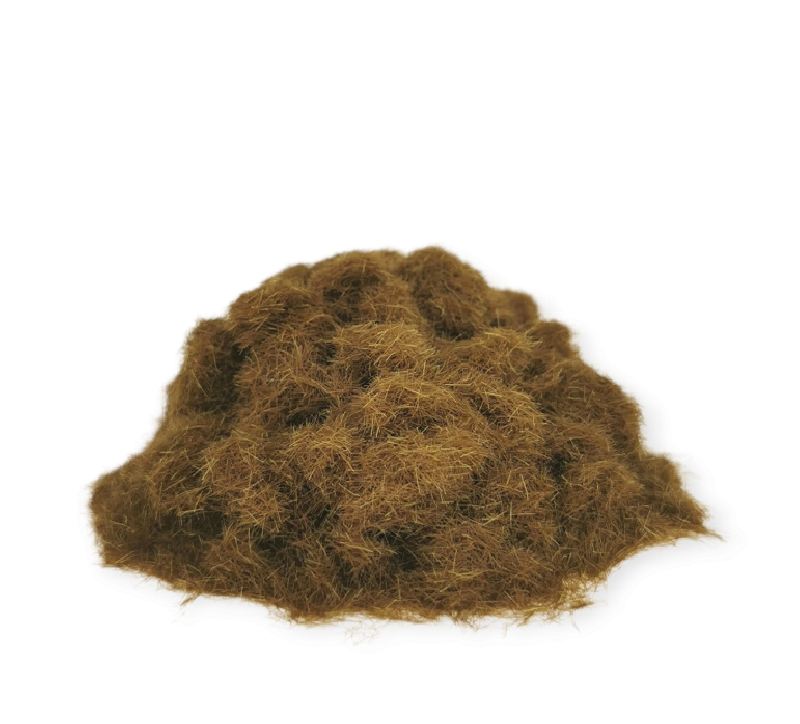 4MM Static Grass Flock Fibres Scorched Patchy Green