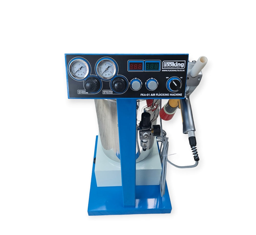 Flocking Machine Air Assisted Flocking Fibre Machine for Flocking FKA01 Flock Fibre Applicator Flocking Ltd UK Christmas Tree Flocking Car Dashboard Flocking Machine Flocking Adhesive Flock Fibre Powder Flock Spraying UK Flocking Supplies