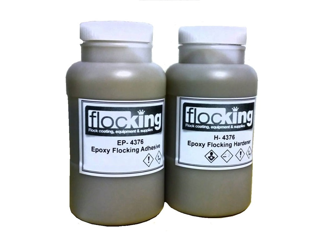 Set of Epoxy and Epoxy Hardener for flocking