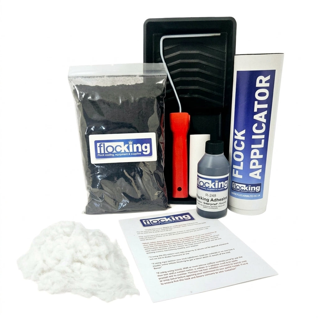 DIY Flocking Kit with Roller - OPTIC WHITE