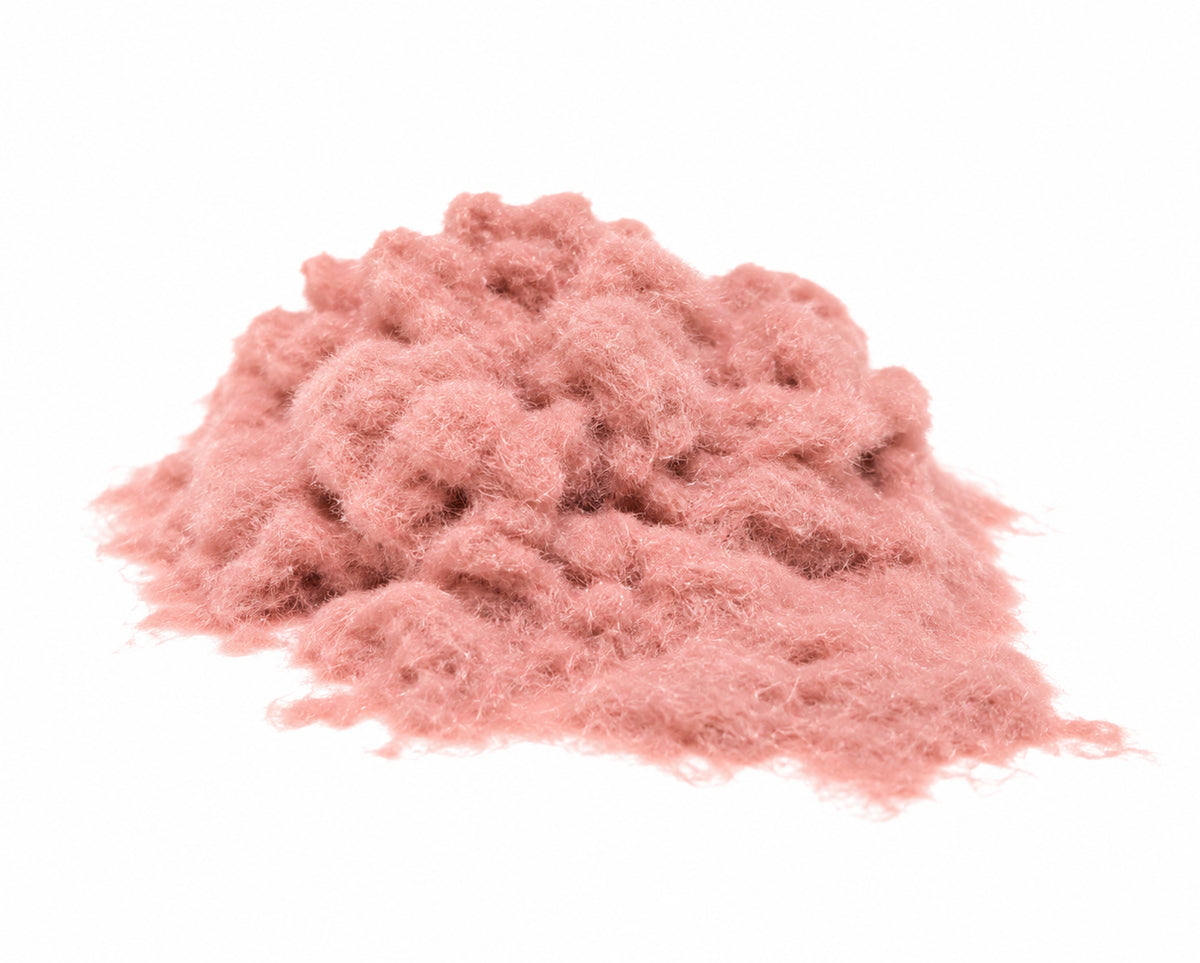 Nylon Flock Fibres Rose Pink 1mm 3.3dtex