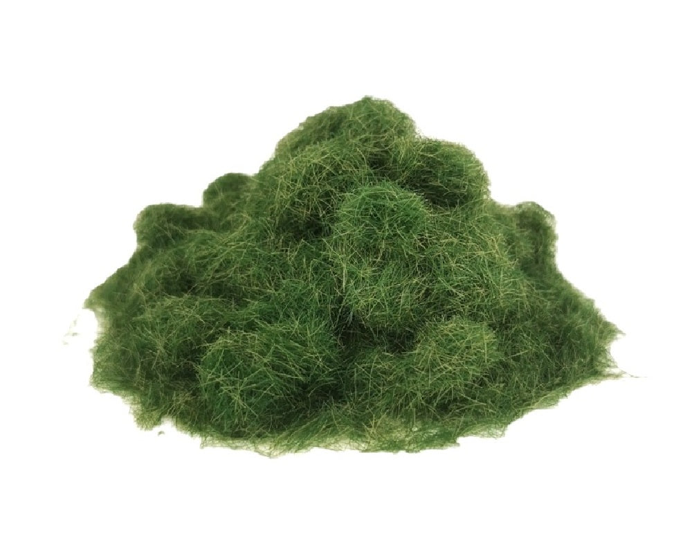 Pile of 6mm Pasture nylon flocking fibres