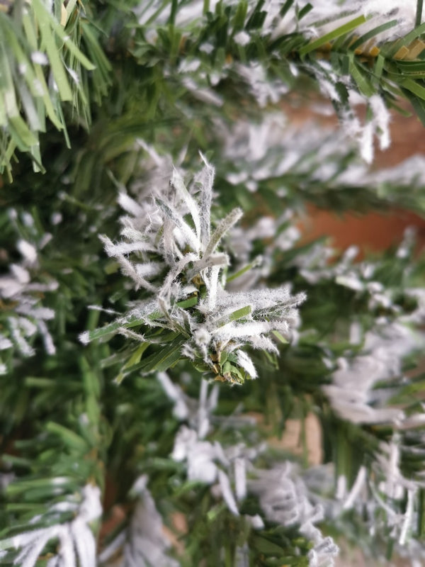 Large Christmas Tree, White Real Snow effect DIY Flocking Powder Kit