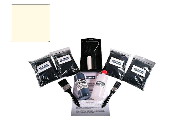 DIY Flocking Kit - Raw White (Light Cream) Flock Fibre Powder Kit ...