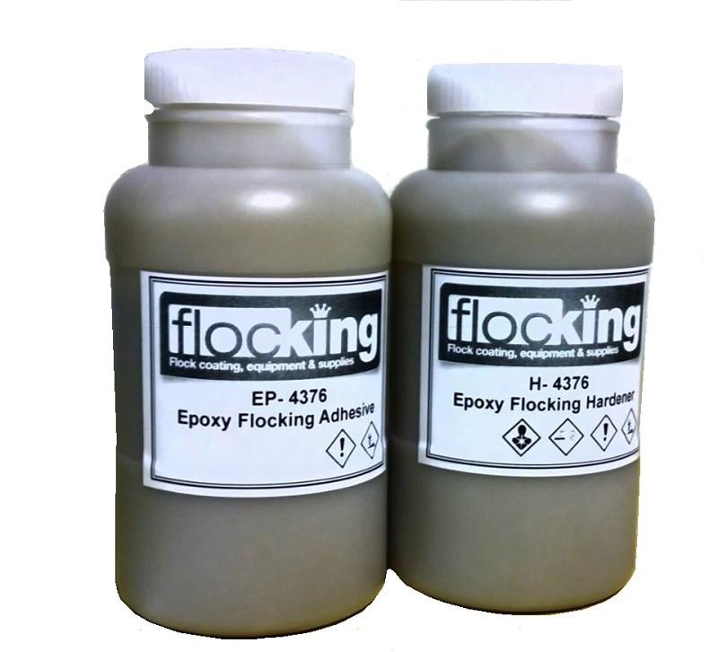 Flockign Flocking Adhesive For Flocking Fibres EP4376 Epoxy & H4376 Hardener ...