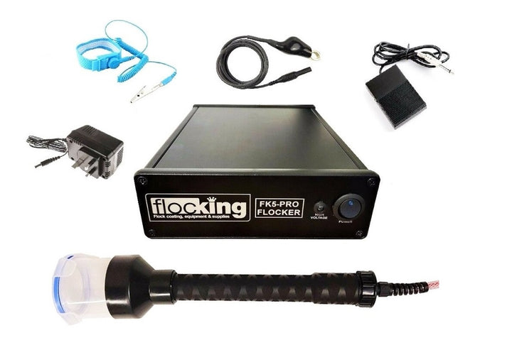 Flockign Flocking Machines l Flock Applicators l Static Grass Applicators ...