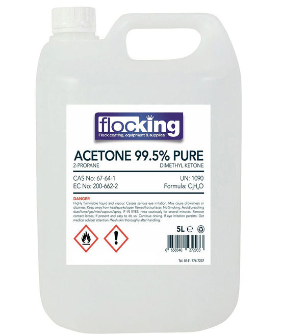 PURE ACETONE 99.9%, Solvents and Thinners